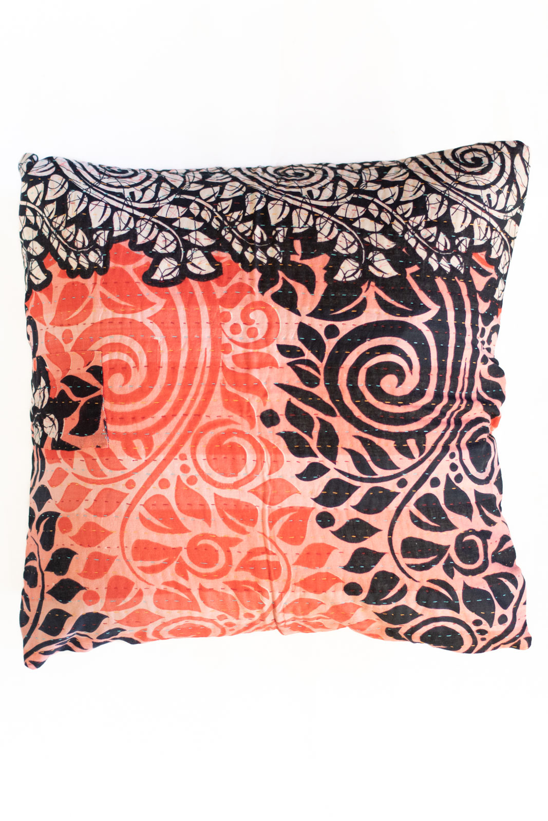Beautiful no. 8 Kantha Pillow Cover