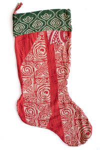 dignify Kantha Christmas Stocking