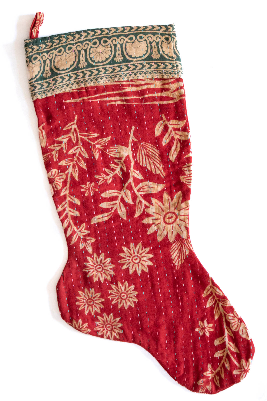 dignify Kantha Christmas Stocking