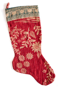 dignify Kantha Christmas Stocking
