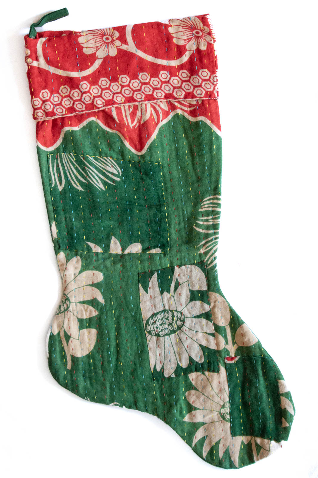 dignify Kantha Christmas Stocking