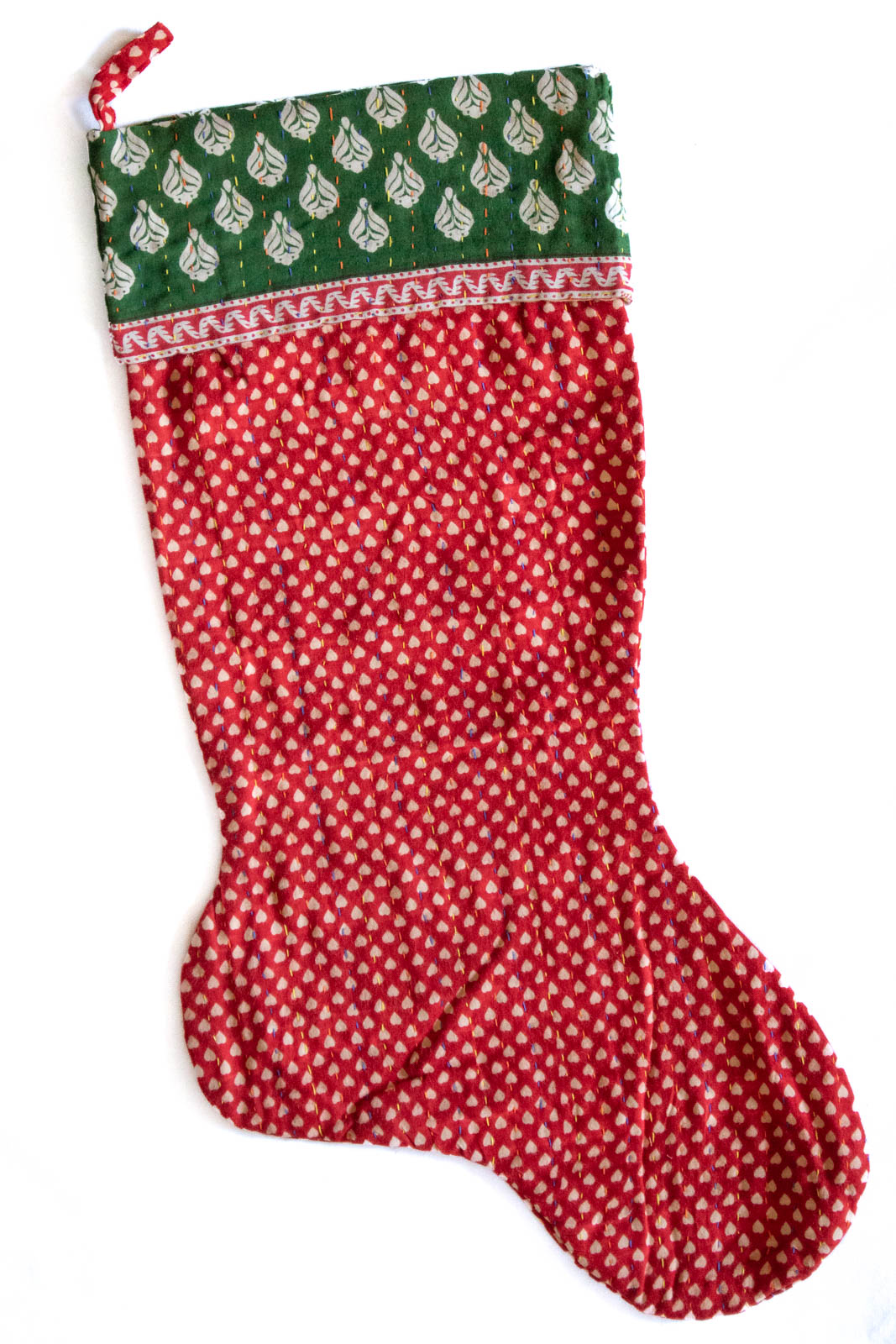 dignify Kantha Christmas Stocking