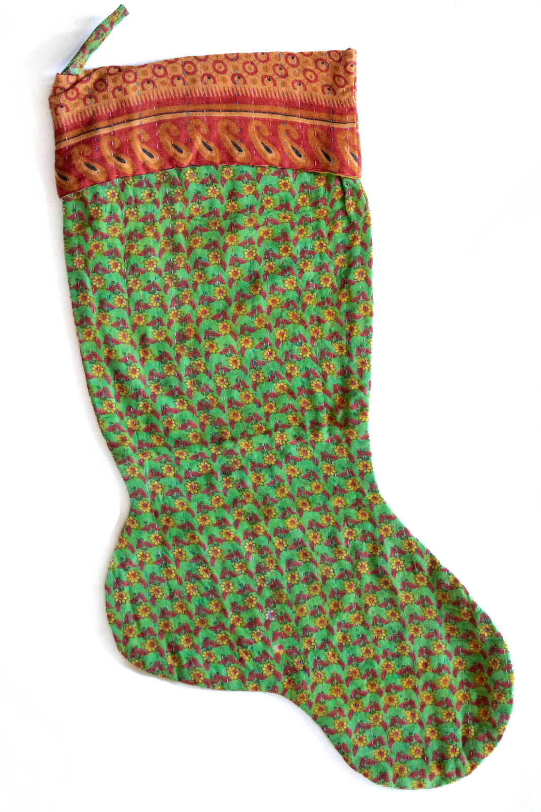 dignify Kantha Christmas Stocking