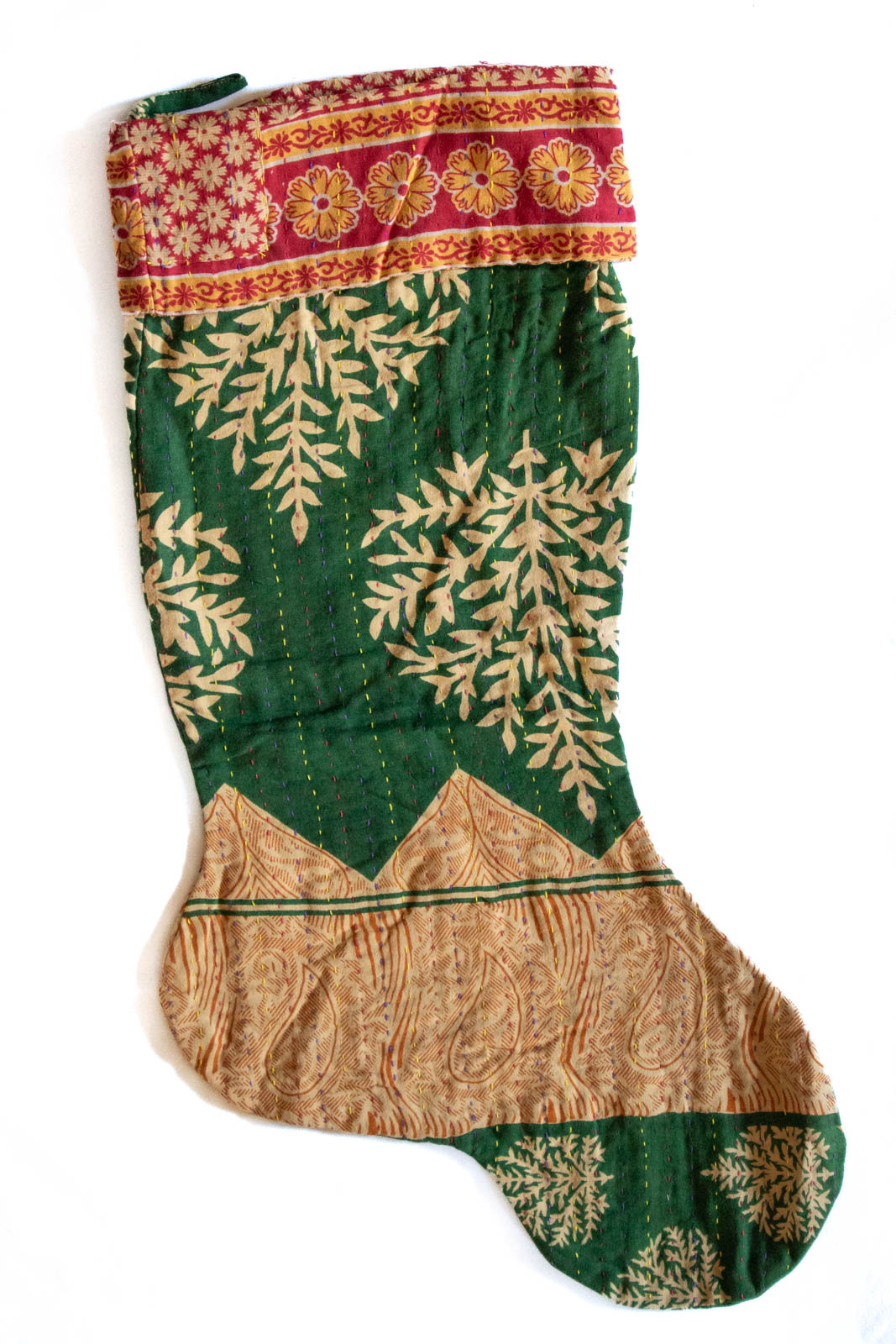 dignify Kantha Christmas Stocking
