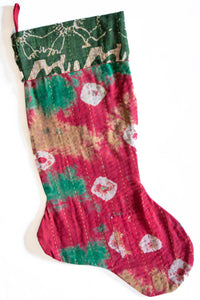 dignify Kantha Christmas Stocking