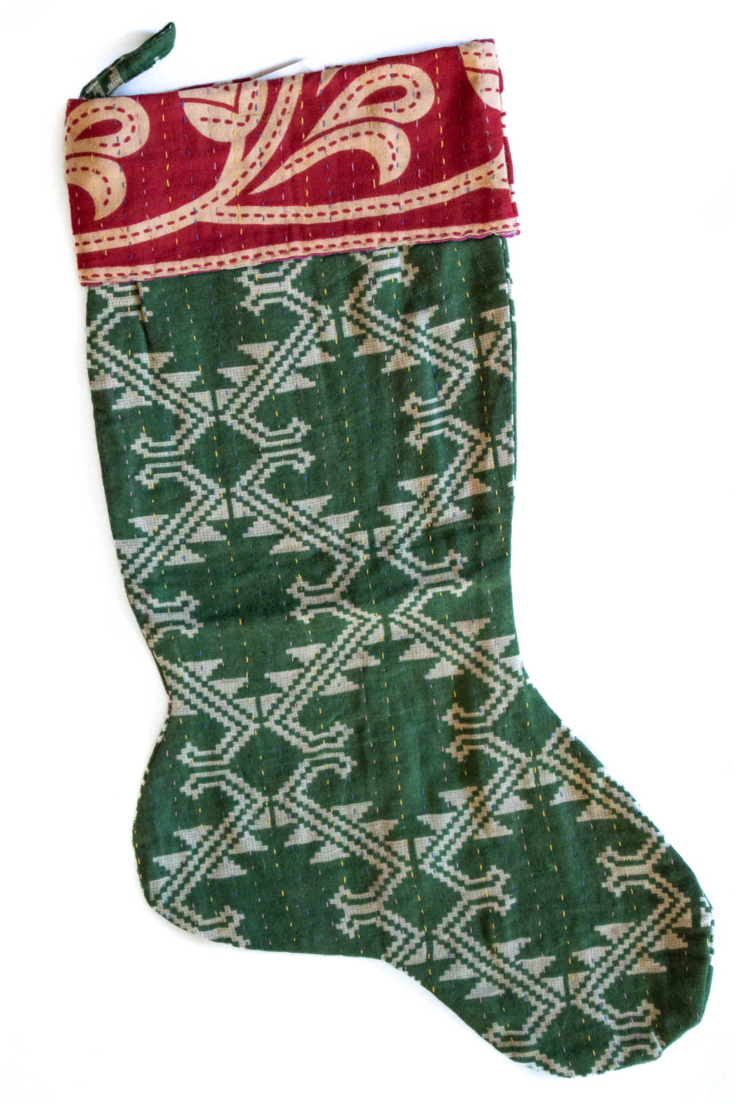 dignify Kantha Christmas Stocking