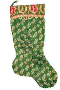 dignify Kantha Christmas Stocking