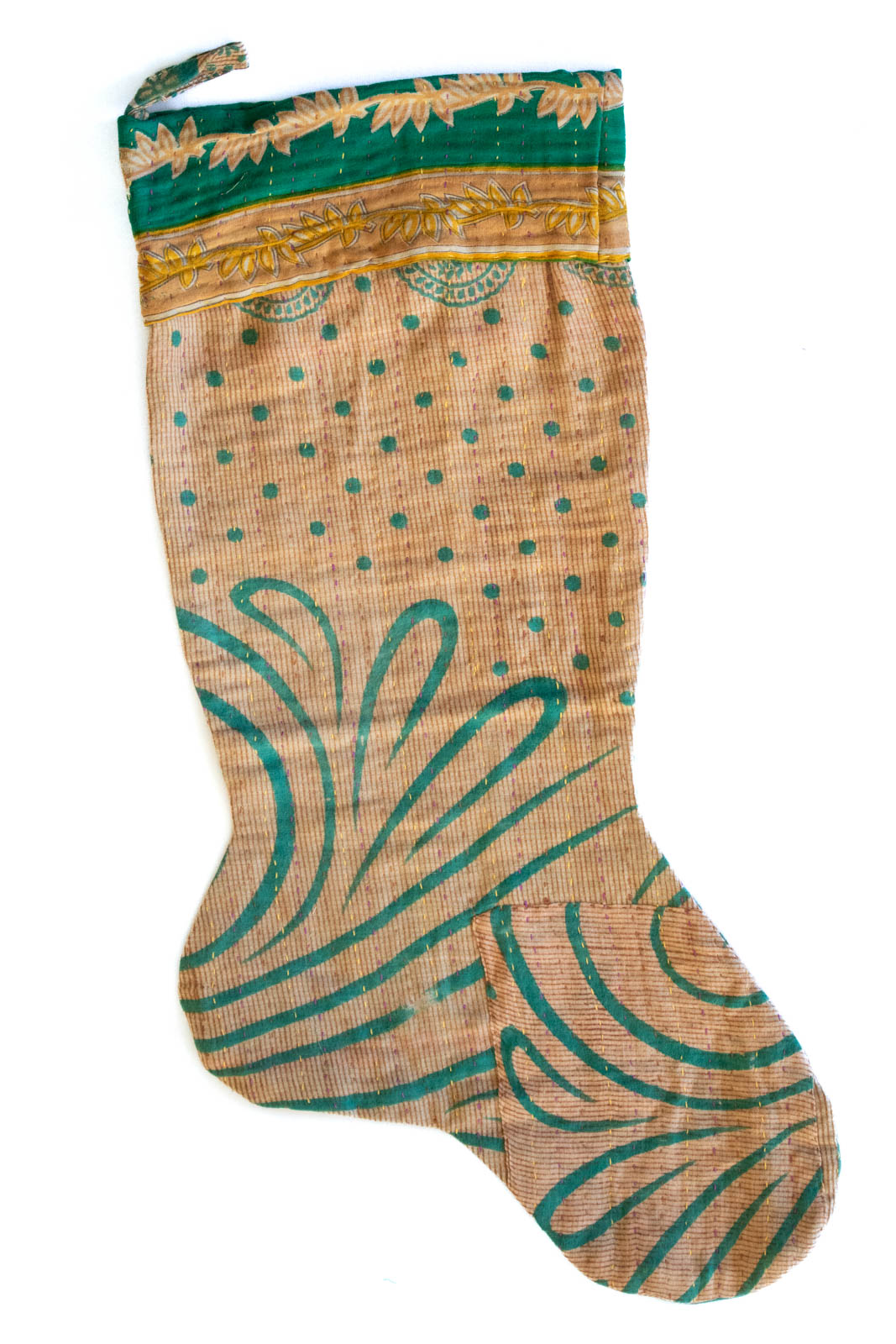 dignify Kantha Christmas Stocking