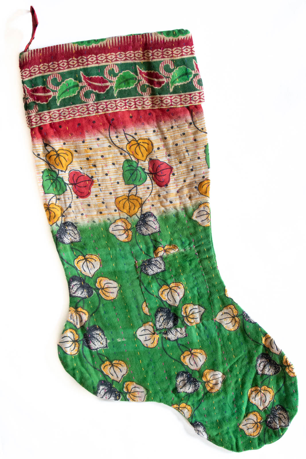 dignify Kantha Christmas Stocking