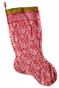 dignify Kantha Christmas Stocking