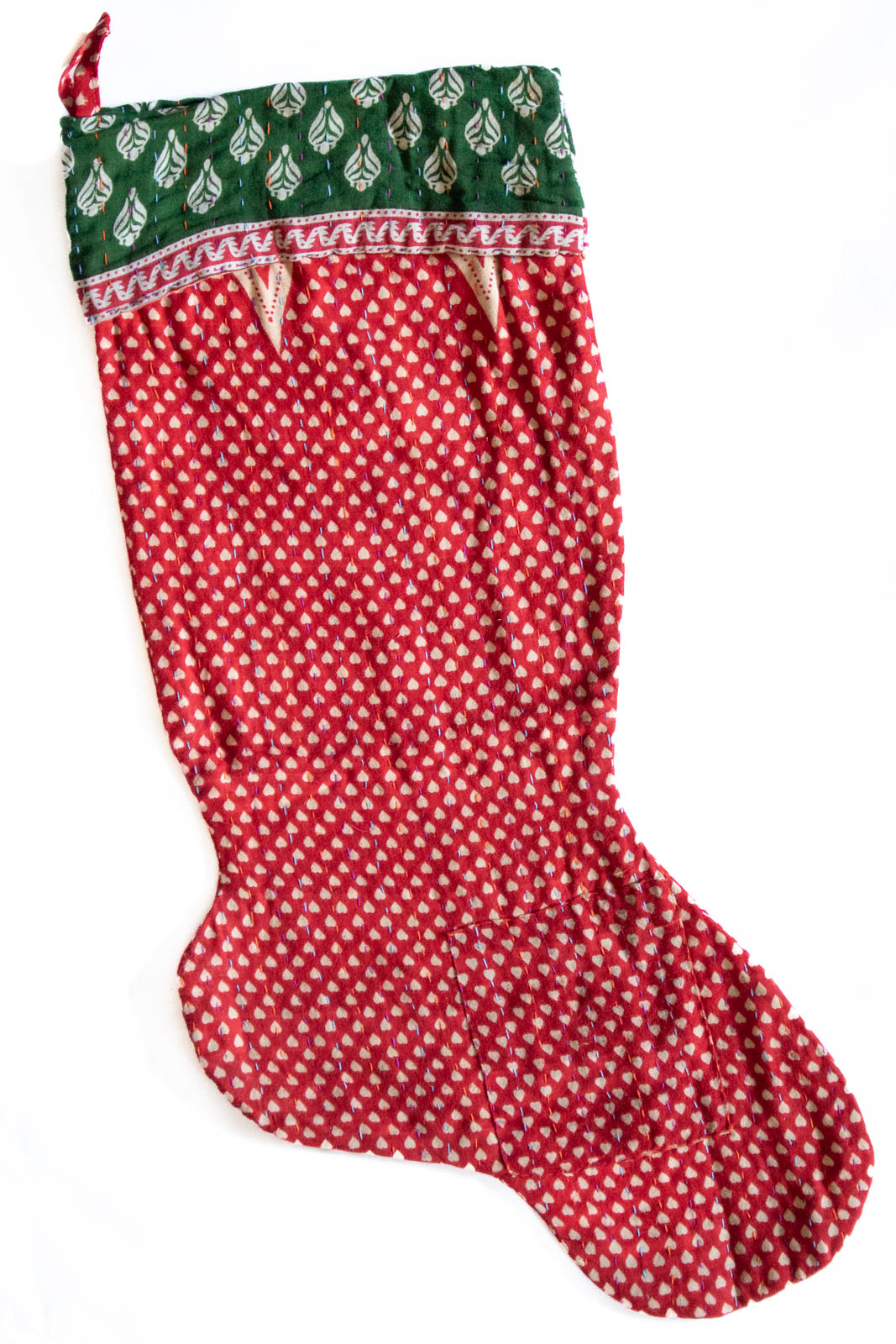 dignify Kantha Christmas Stocking