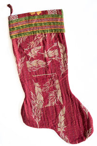 dignify Kantha Christmas Stocking
