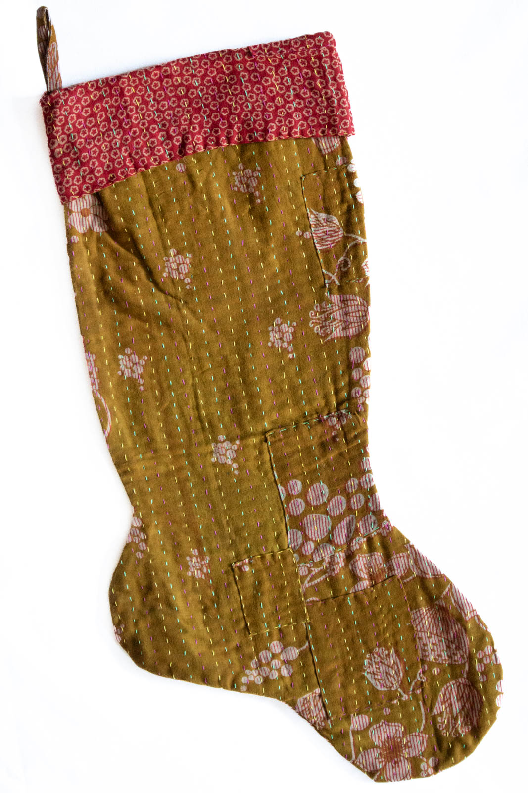 dignify Kantha Christmas Stocking