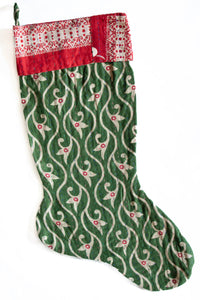 dignify Kantha Christmas Stocking