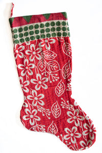 dignify Kantha Christmas Stocking