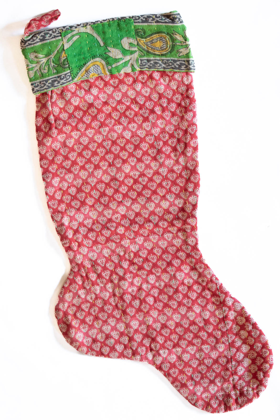 dignify Kantha Christmas Stocking