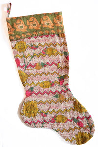 dignify Kantha Christmas Stocking