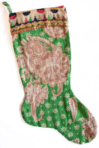 dignify Kantha Christmas Stocking