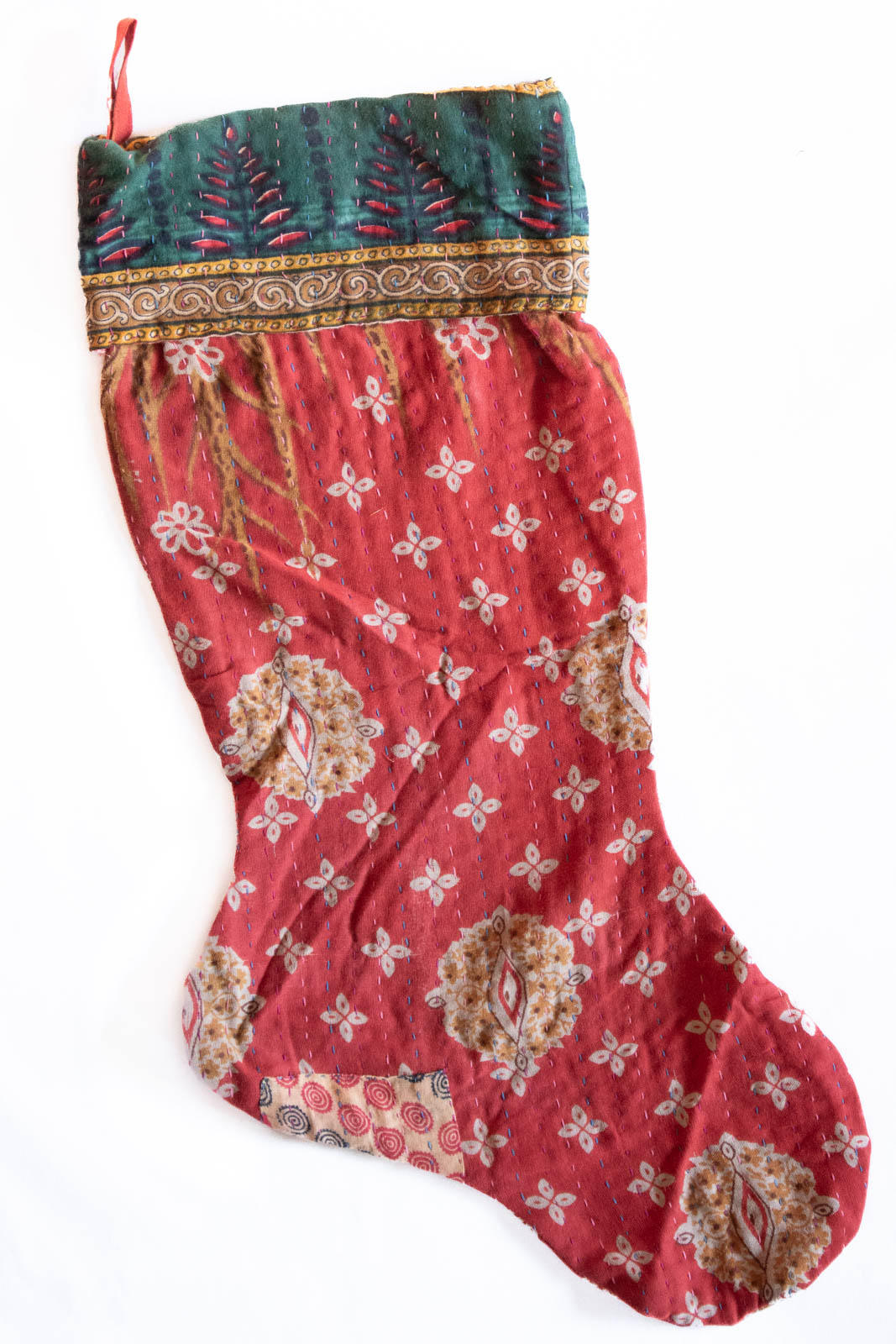 dignify Kantha Christmas Stocking