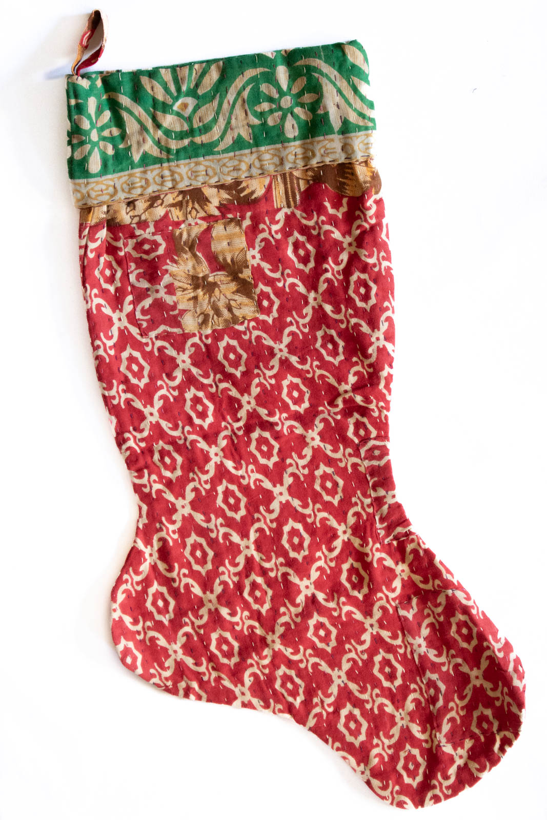 dignify Kantha Christmas Stocking