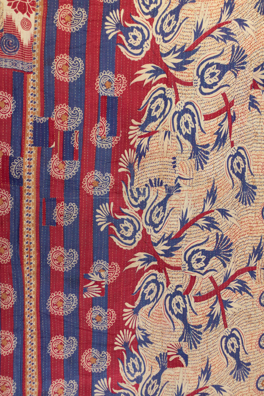 Wild No. 8 Kantha Large Throw