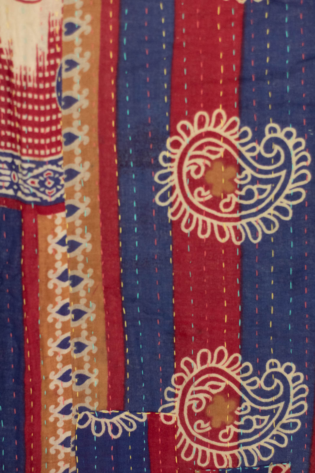 Wild No. 8 Kantha Large Throw