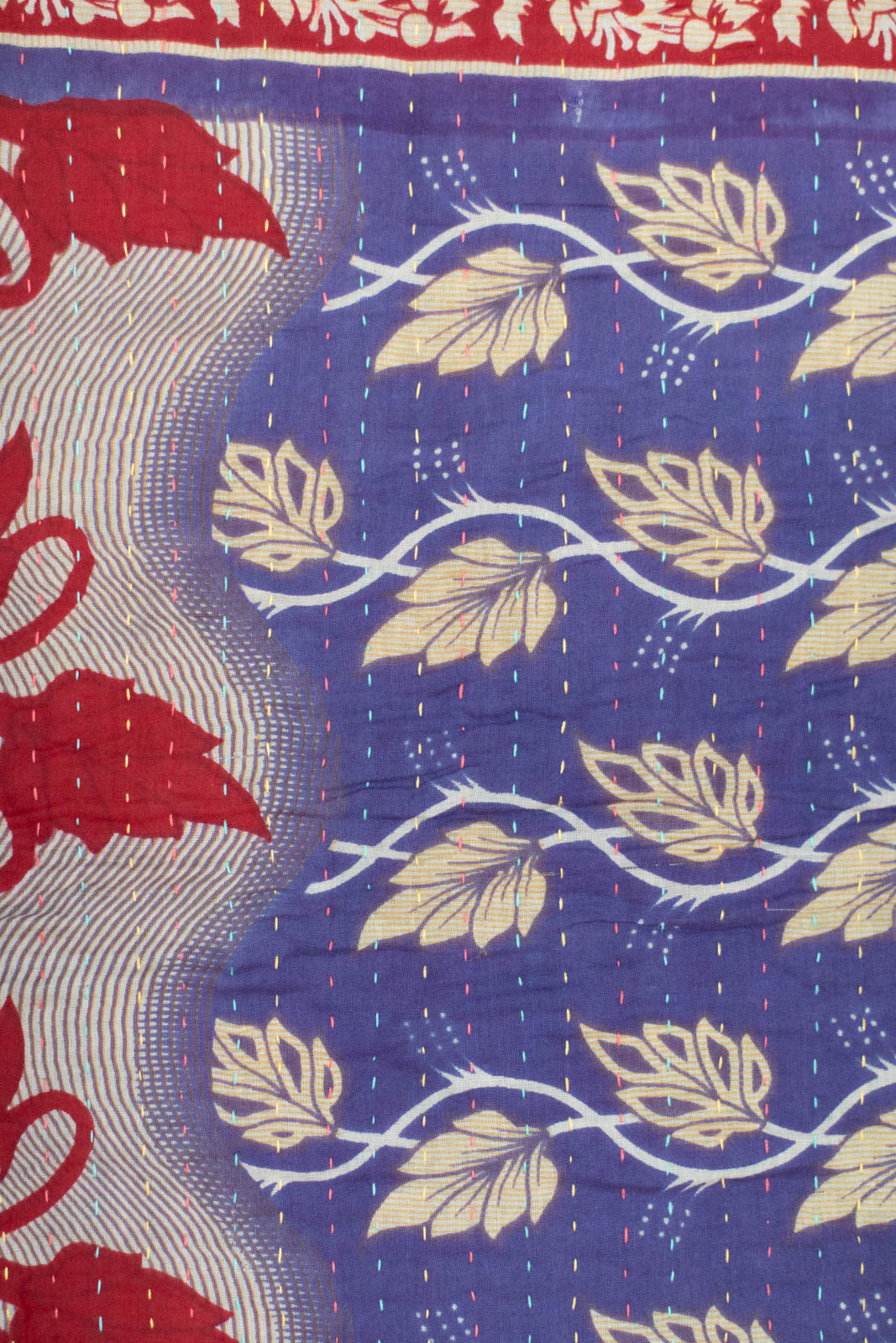 Wild No. 8 Kantha Large Throw