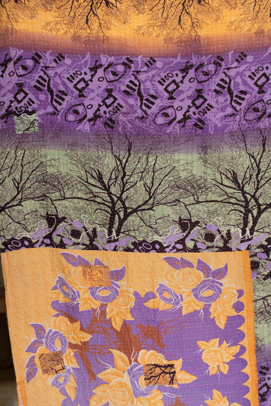 Inspire No. 5 Kantha Large Throw