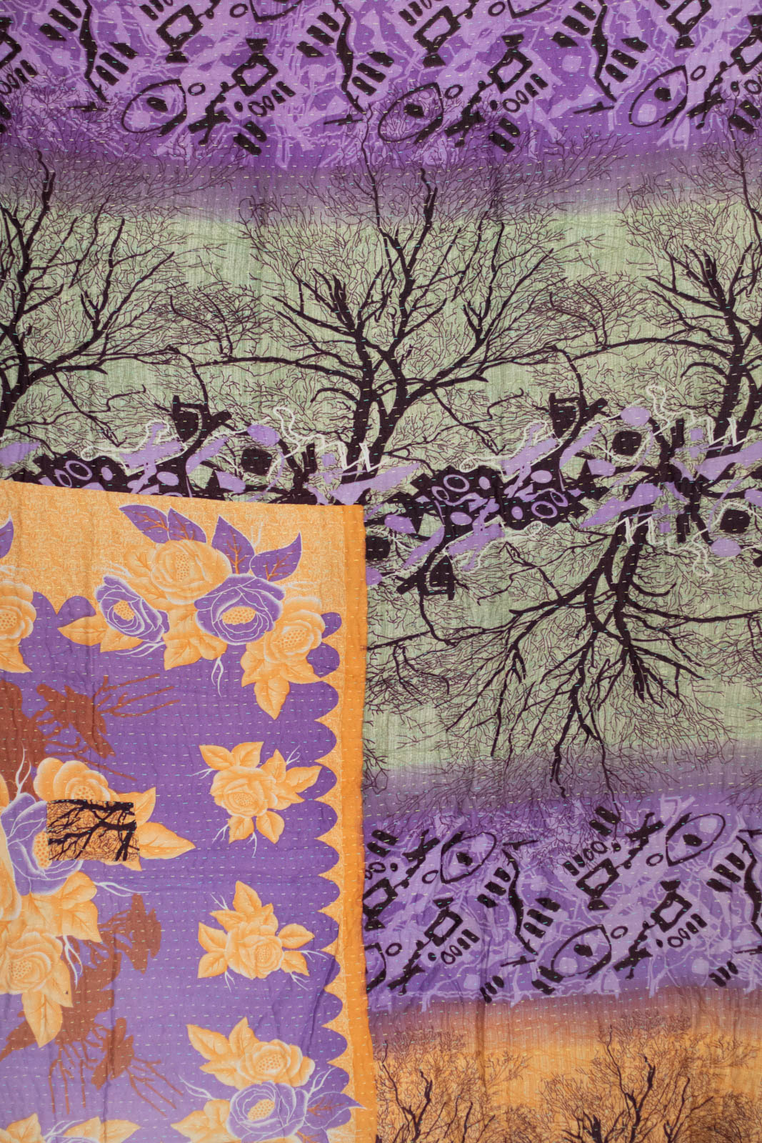 Inspire No. 5 Kantha Large Throw