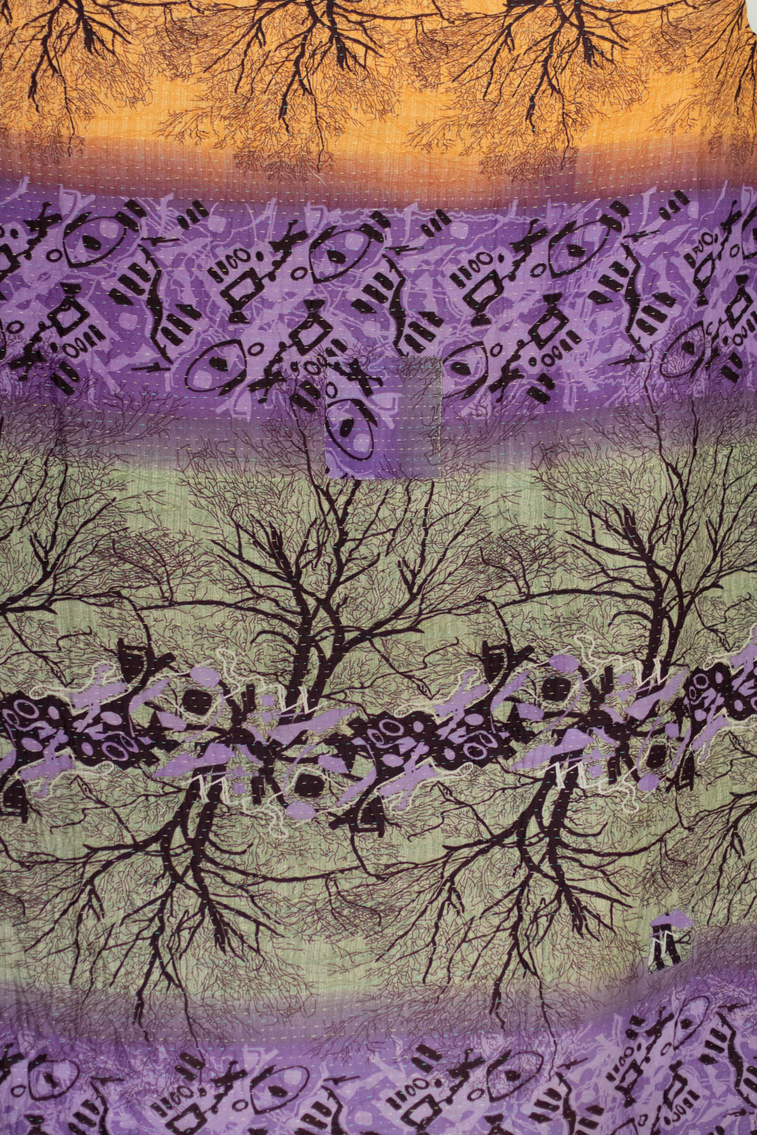Inspire No. 5 Kantha Large Throw