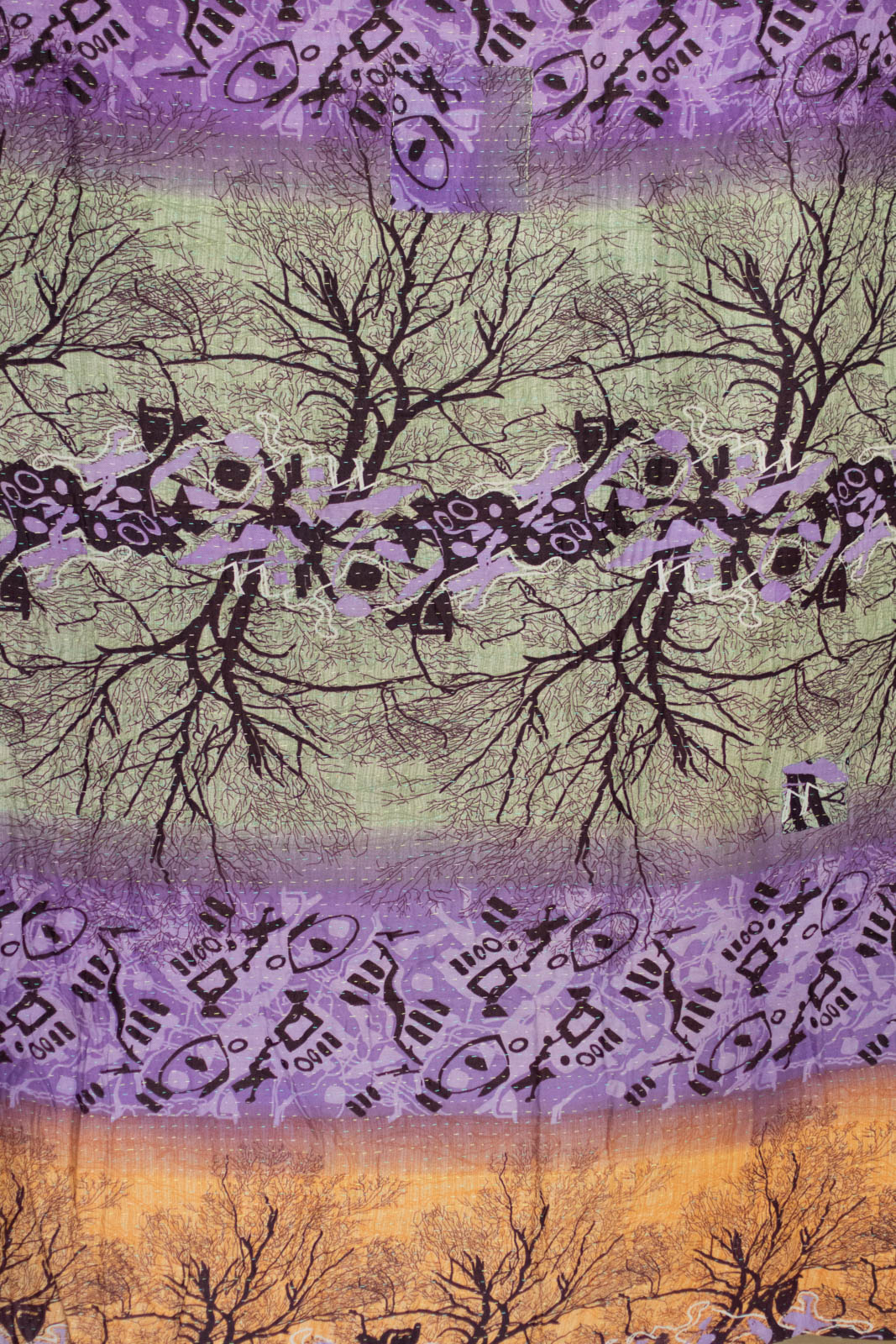Inspire No. 5 Kantha Large Throw