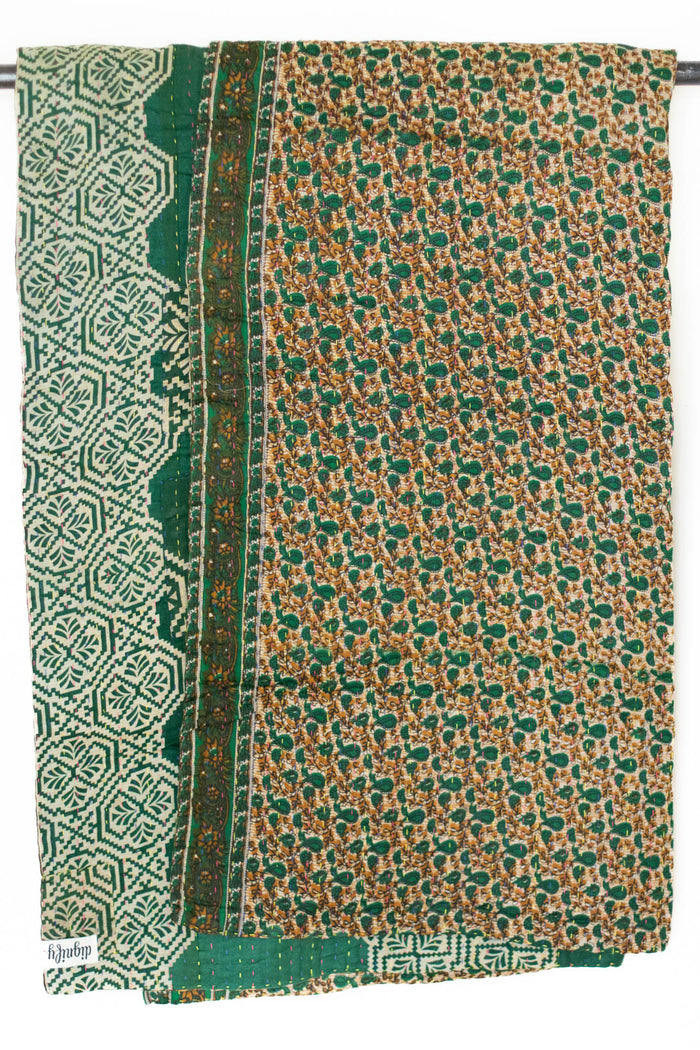 Kantha Extra Large 80" Throw