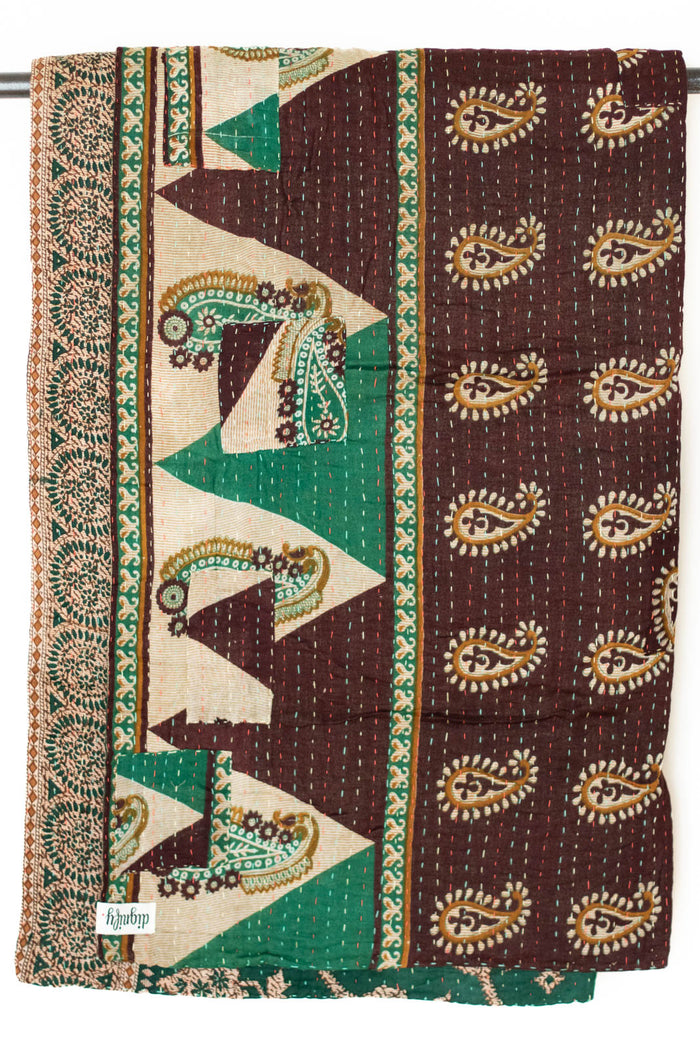 Kantha Extra Large 80" Throw