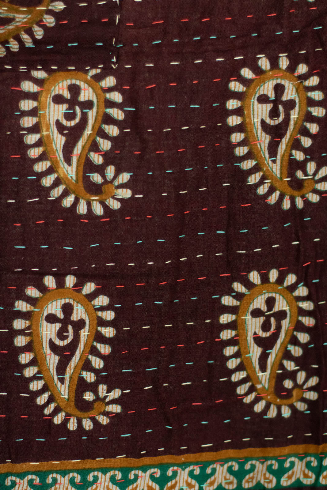 Challenge No. 6 Kantha Large Throw
