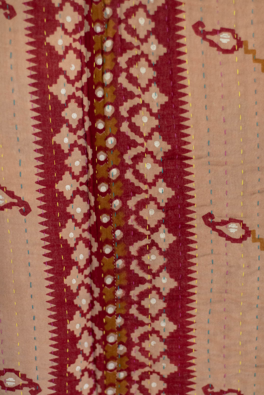 Wild No. 1 Kantha Large Throw