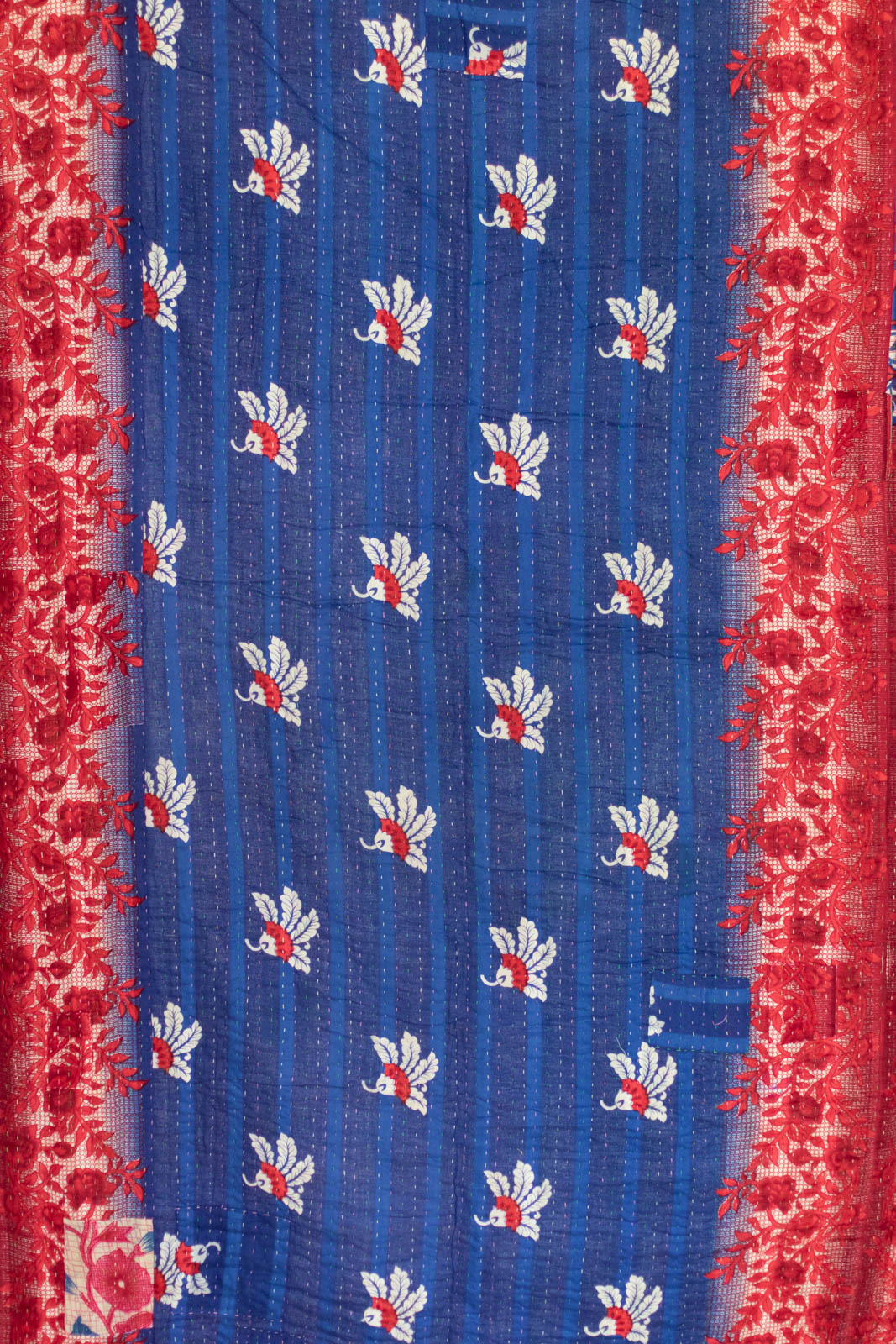 Wild No. 3 Kantha Large Throw