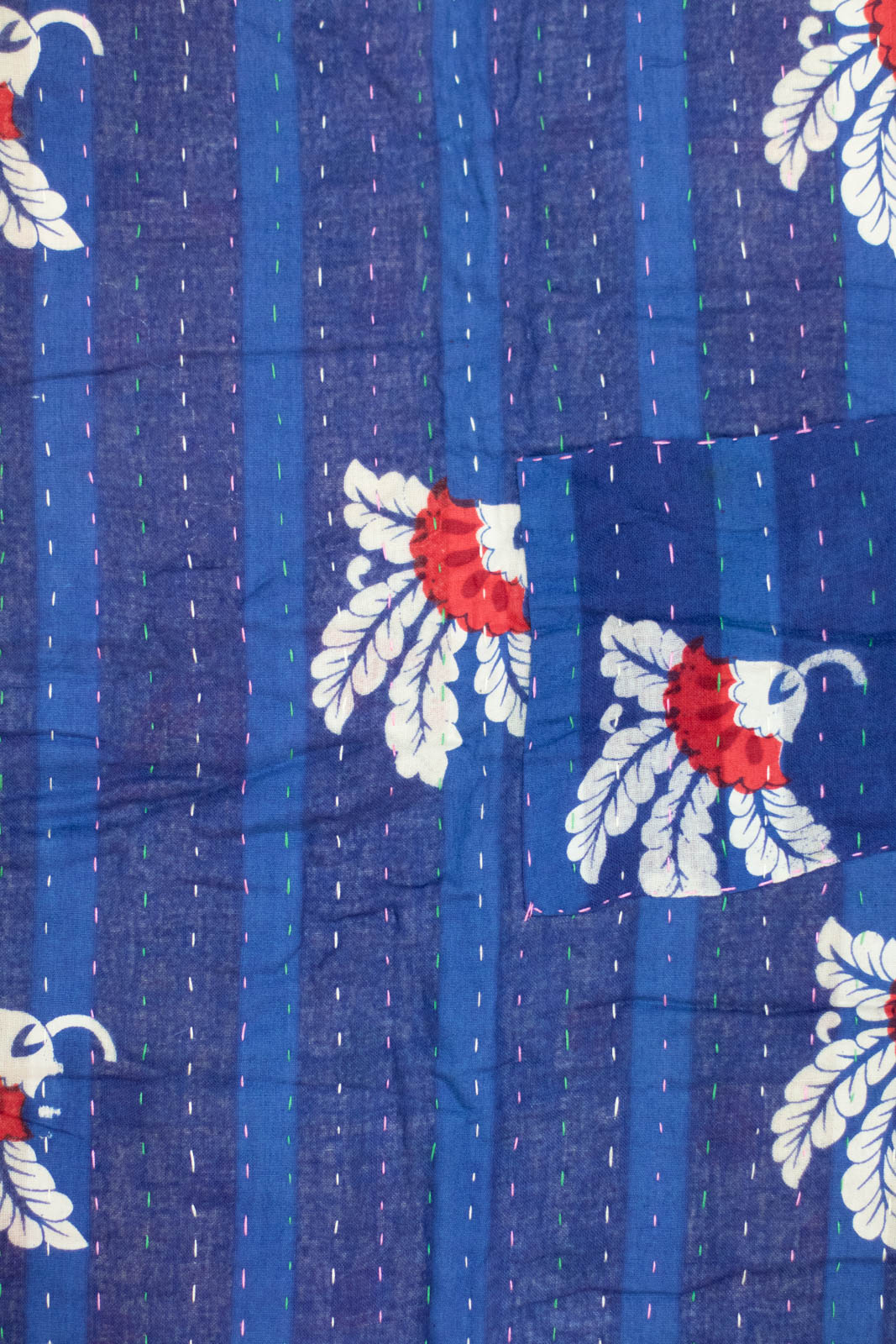 Wild No. 3 Kantha Large Throw