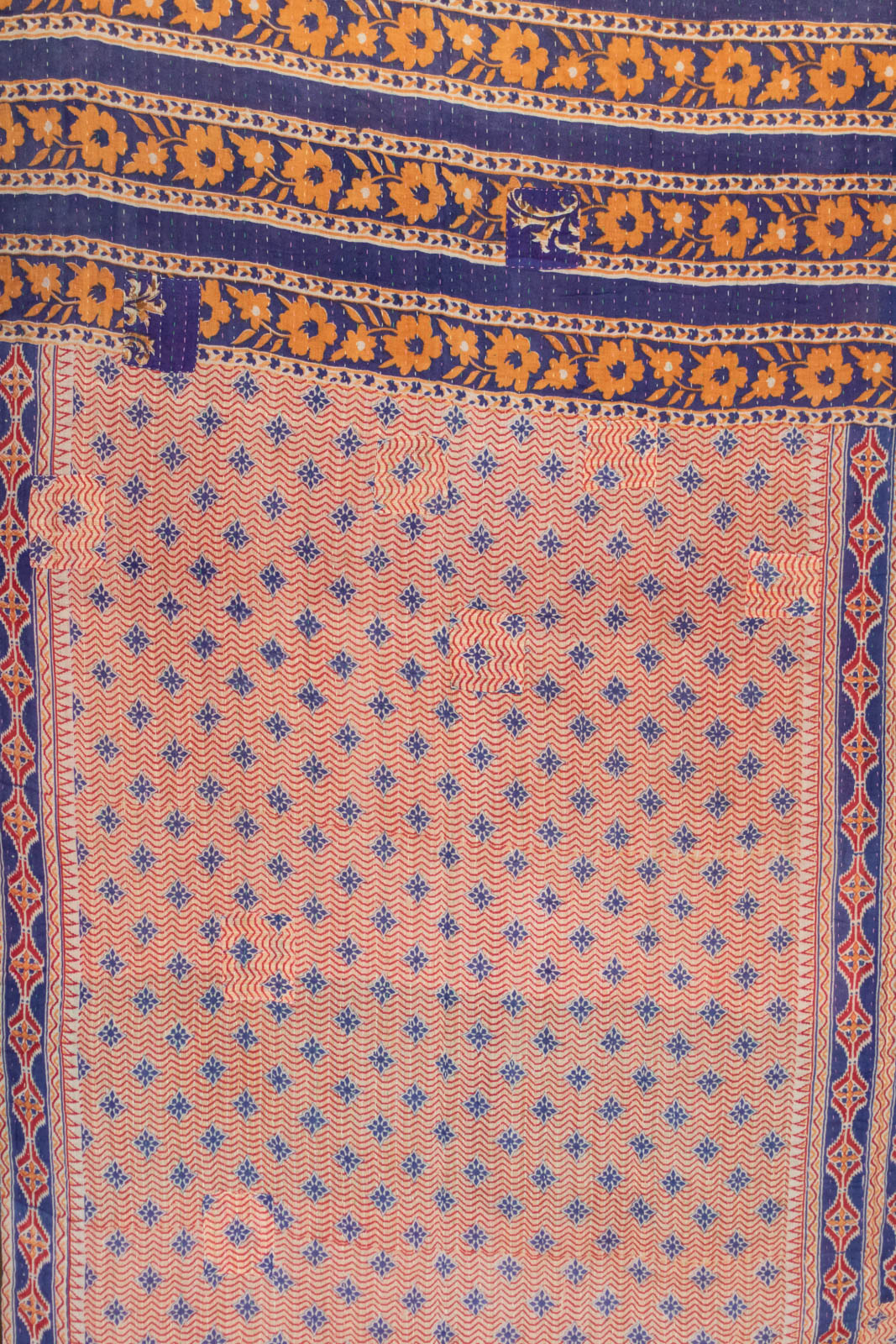 Wild No. 3 Kantha Large Throw