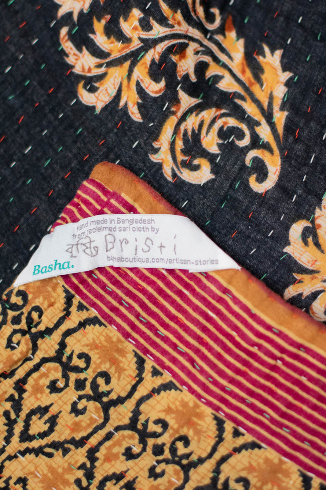 Supreme No. 3 Kantha Large Throw