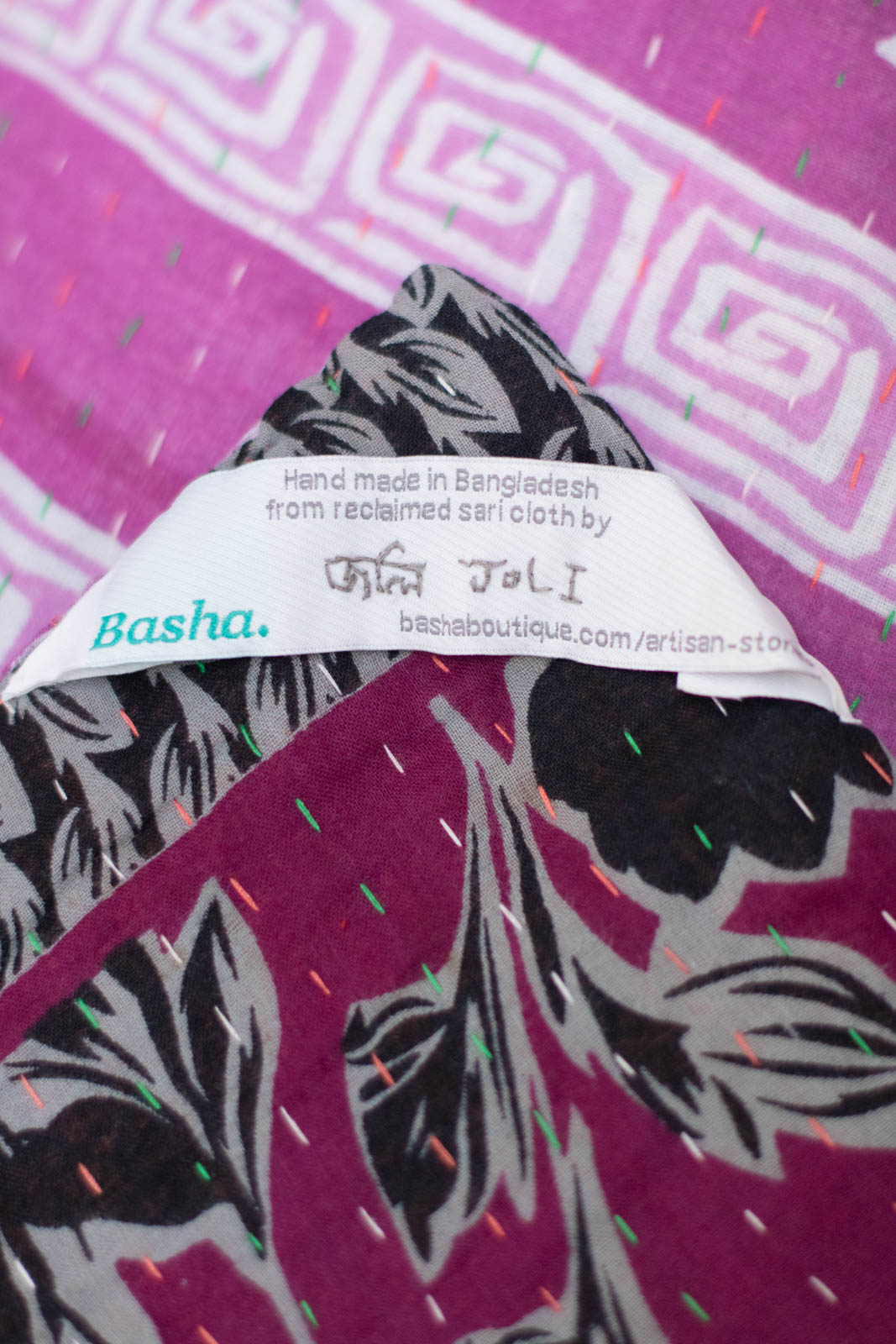 Supreme No. 4 Kantha Large Throw