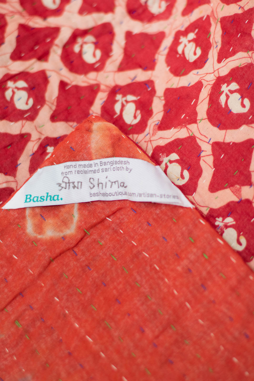 Supreme No. 8 Kantha Large Throw