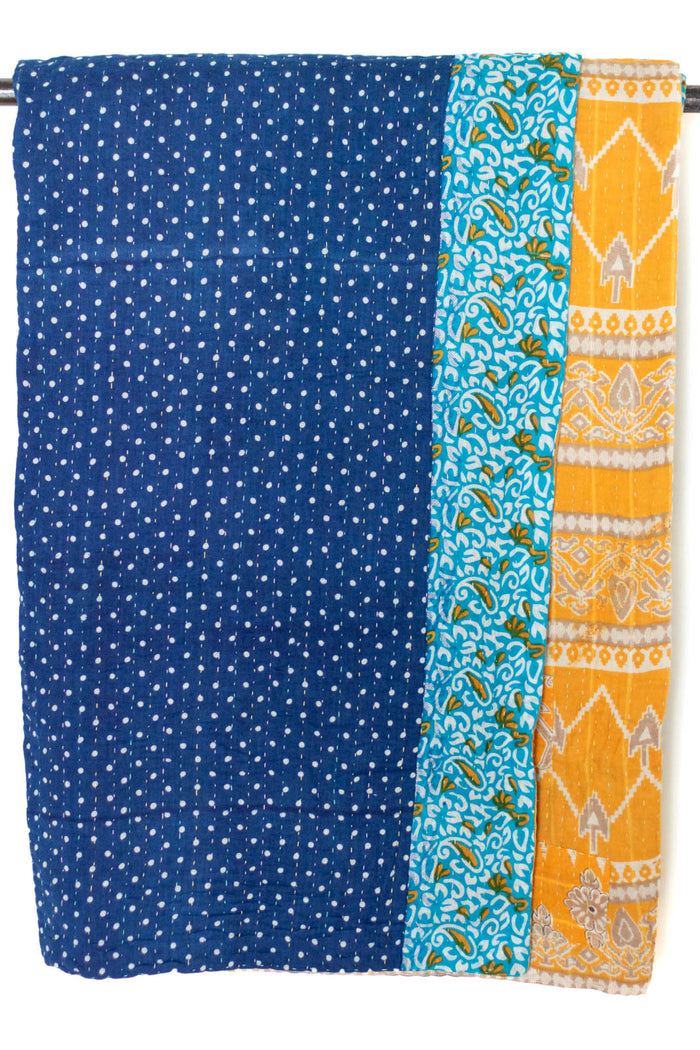 Kantha Extra Large 80" Throw