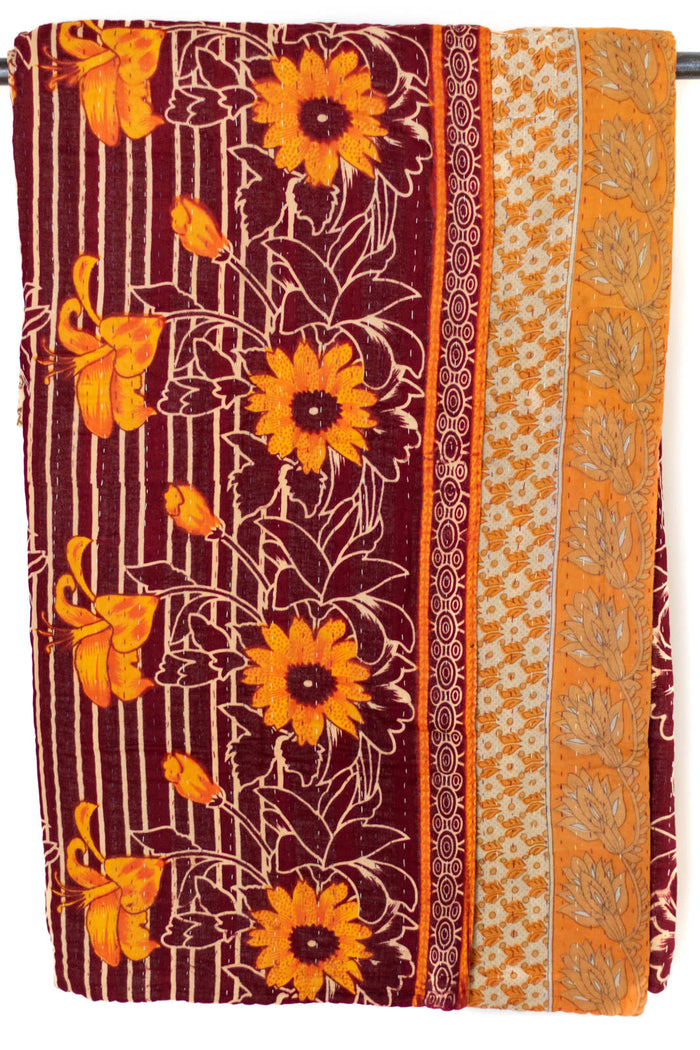 Kantha Extra Large 80" Throw