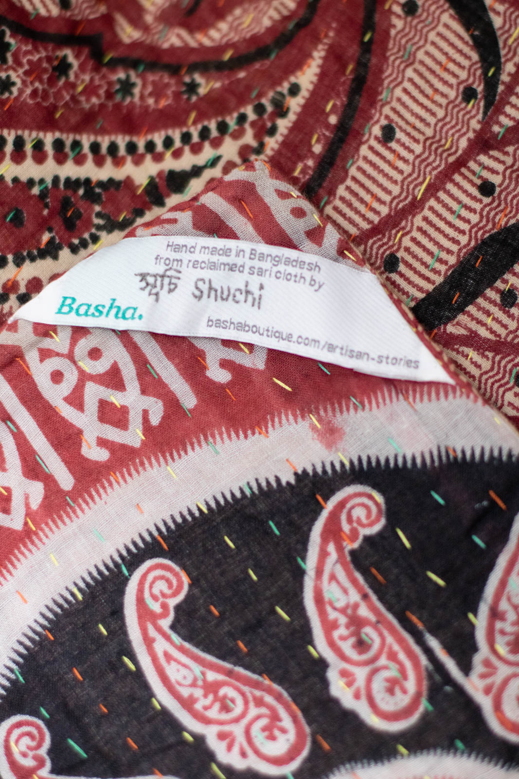 Original No. 4 Kantha Large Throw