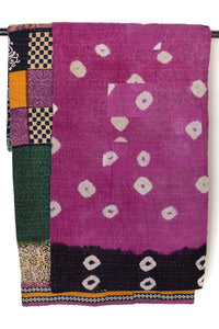 Kantha Extra Large 80" Throw