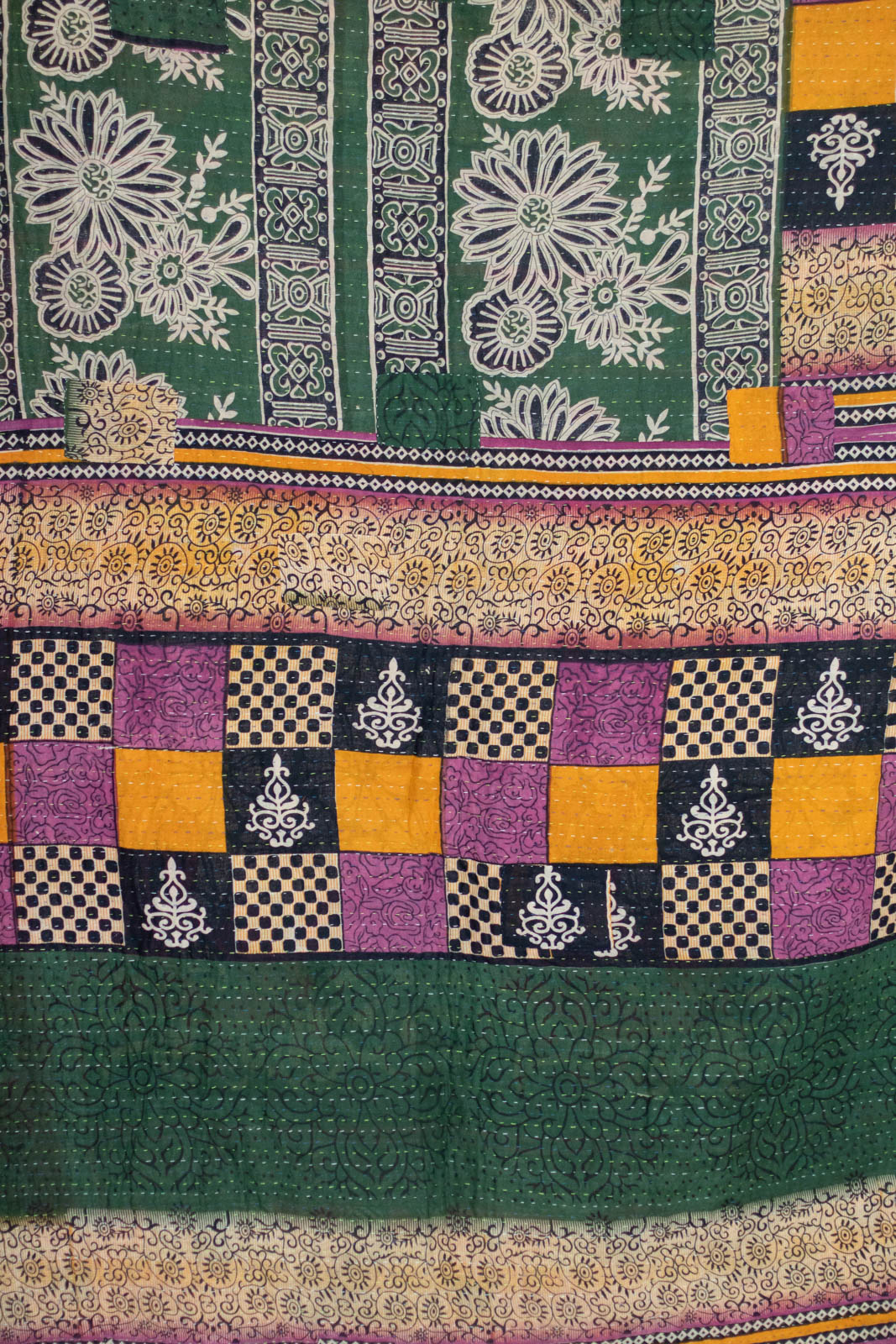 Original No. 8 Kantha Large Throw