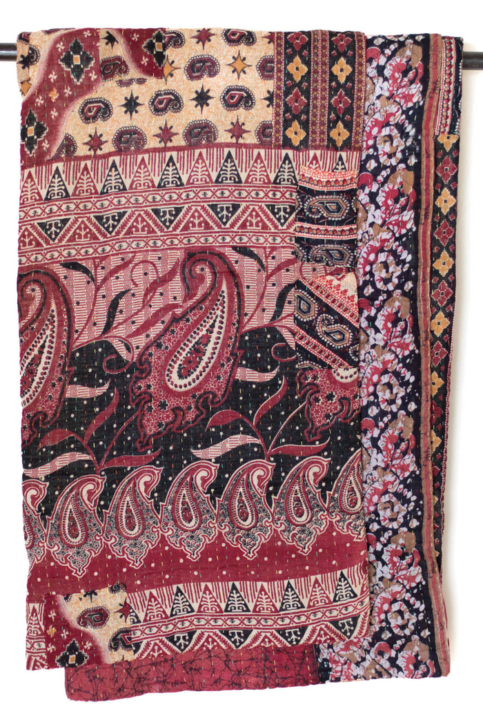 Kantha Extra Large 80" Throw