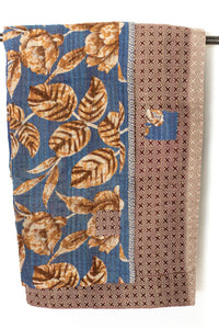 Kantha Throw Bed Quilt