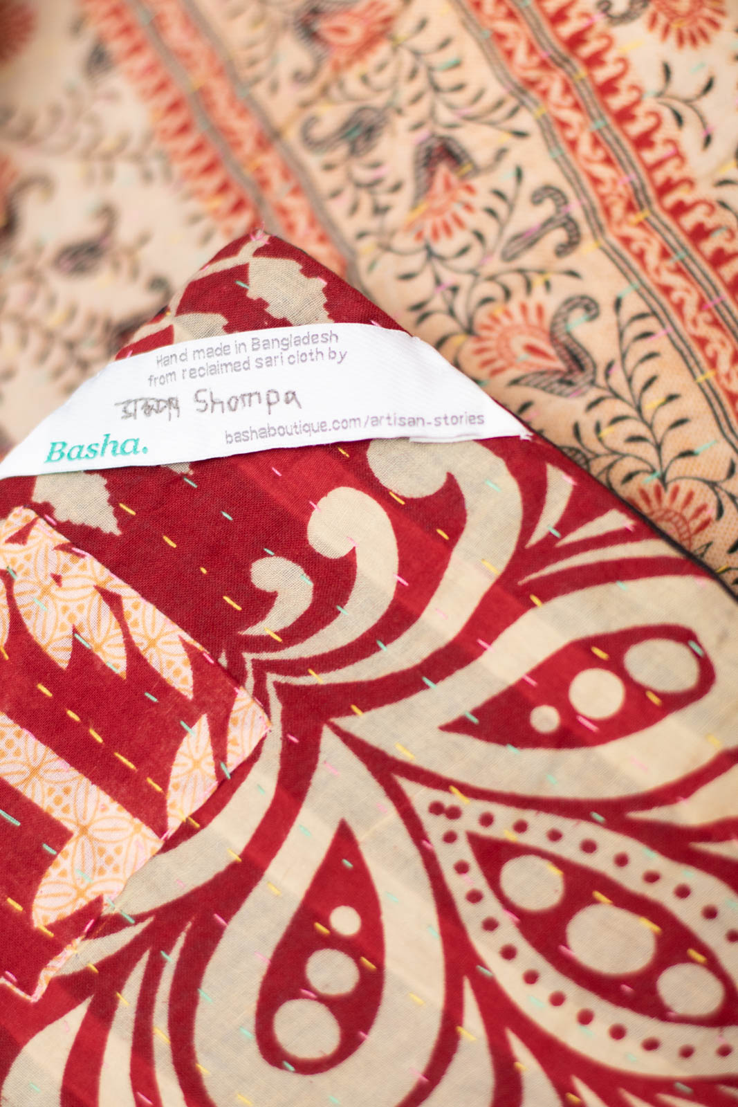 Reward No. 4 Kantha Large Throw