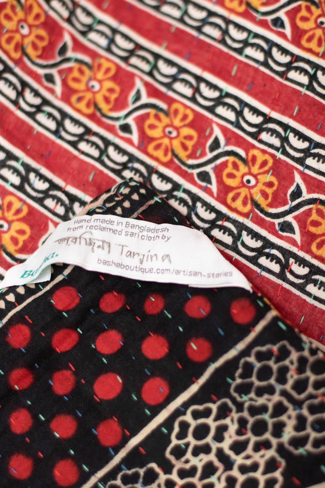 Reward No. 8 Kantha Large Throw
